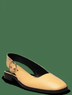 ANGULUS Ballerina - Platta slingbacks 2713 MELLOW YELLOW Outlet