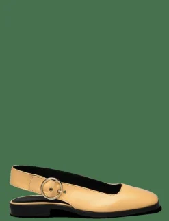 ANGULUS Ballerina - Platta slingbacks 2713 MELLOW YELLOW Outlet