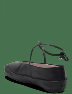 Calvin Klein BALLERINA MARY JANE STRAP LTH - Ballerinas CK BLACK Outlet