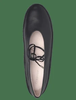 Calvin Klein BALLERINA MARY JANE STRAP LTH - Ballerinas CK BLACK Outlet