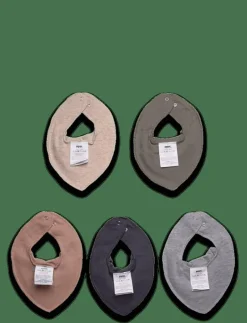 Bandana Bib - solid (5-pack) - Babyskötsel|Pippi New