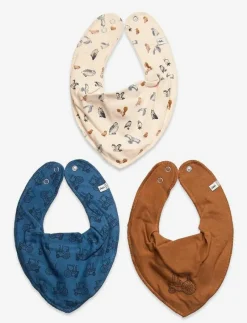 Bandana Bib Boy -AOP (3-pack) - Babyskötsel|Pippi Clearance