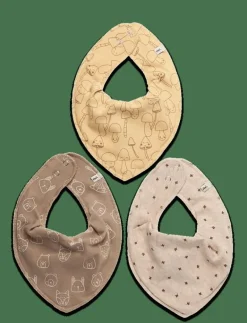 Bandana Bib Uni -AOP (3-pack) - Babyskötsel|Pippi Hot
