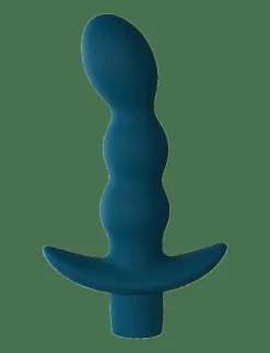 Baseks Beaded Prostate Vibrator - Beauty BLUE Discount
