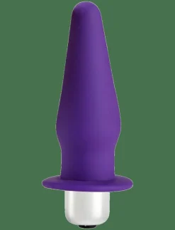 Baseks Vibrating Beginner Butt Plug - Beauty PURPLE Discount