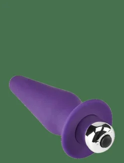 Baseks Vibrating Beginner Butt Plug - Beauty PURPLE Discount