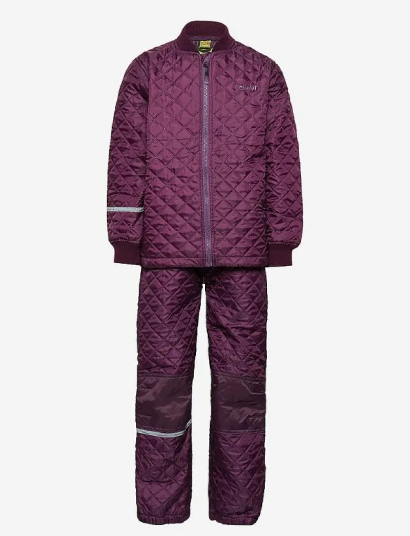 CeLaVi Basic thermal set -solid - Termoställ BLACKBERRY WINE Clearance