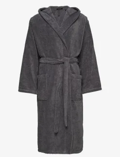 Schiesser Bath Robe - Morgonrock GREY New