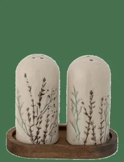 Bloomingville Bea Salt & Pepper Shaker Set - Salt- och pepparkar NATURAL Best