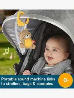 Fisher-Price Beary Soothing Sound Machine - Barnvagnstillbehör MULTICOLOR Sale