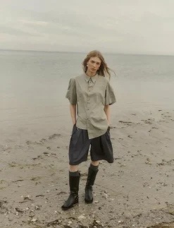 BECH Pleated Shorts - Bermudashorts EBONY Hot