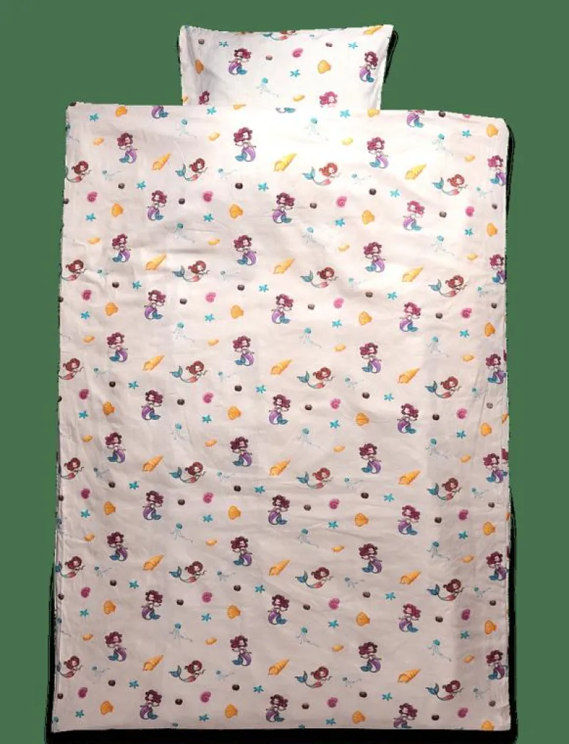 Bed linen "by mats" Mermaid Shell 100x140, 40x45 cm - Påslakanset|BrandMac Sale