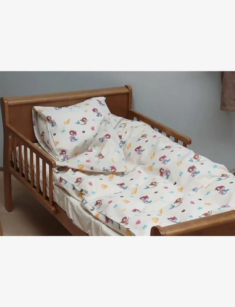 Bed linen "by mats" Mermaid Shell 100x140, 40x45 cm - Påslakanset|BrandMac Sale