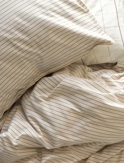 Bedding Baby - Caramel Stripes - Påslakanset|Fabelab Discount