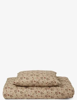 Nuuroo Bera junior bed linen - Påslakanset SAND - FLOWER BEE Clearance