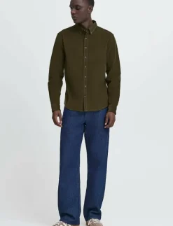 Blend BHBEKIR Shirt - Manchesterskjortor FOREST NIGHT Clearance