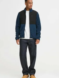 Blend BHMARIO Sweatshirt zipp thru - Sweatshirts DRESS BLUES Sale