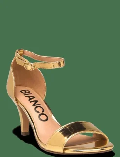 Bianco BIAADORE Sandal Patent - Sandaler GOLD Outlet