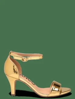 Bianco BIAADORE Sandal Patent - Sandaler GOLD Outlet