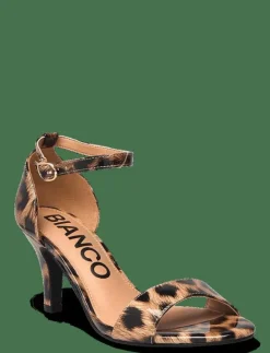 Bianco BIAADORE Sandal Patent - Sandaler LEO PRINT Online