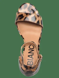 Bianco BIAADORE Sandal Patent - Sandaler LEO PRINT Online
