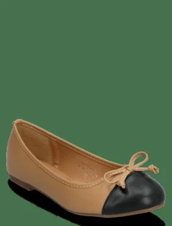 Bianco BIACELINE Ballerina Toecap Faux Leather - Ballerinas NUDE/BLACK Sale