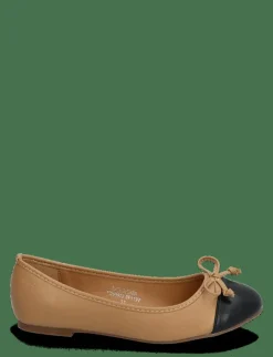 Bianco BIACELINE Ballerina Toecap Faux Leather - Ballerinas NUDE/BLACK Sale