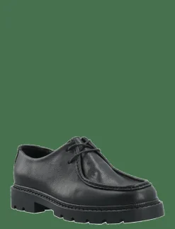 Bianco BIAJEFF Moc Toe Texas Tumbled - Moc toe skor BLACK Online