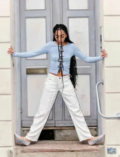 BIALILJA Mesh Ballerina - Ballerinas|Bianco Sale