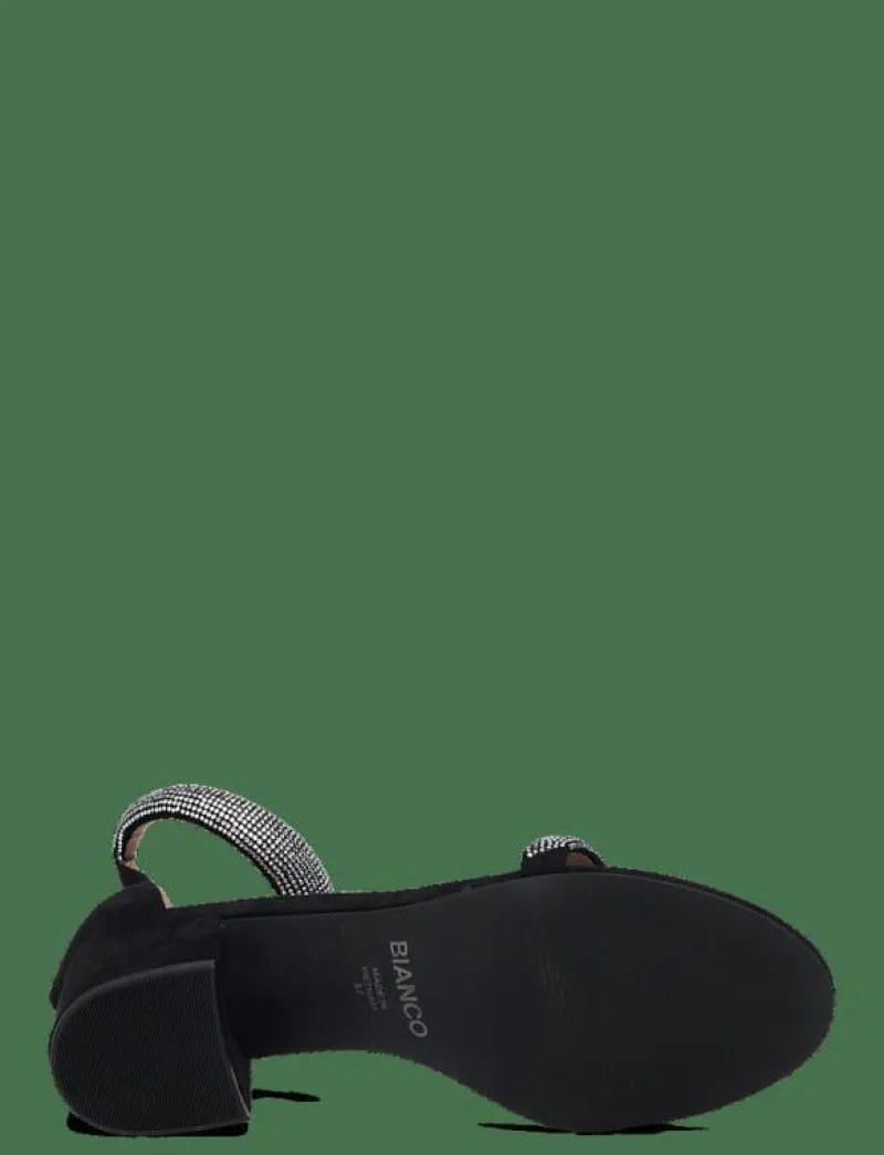 BIALISBON Sandal Rhinestone Faux Suede - Sandaler|Bianco Online