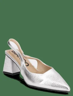 Bianco BIAMARALYN Slingback Metallic - Pumps SILVER Best