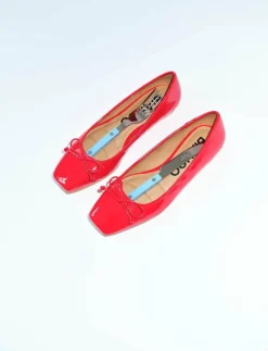 BIAROSE Karré Ballet Flat Faux Leather - Ballerinas|Bianco Best