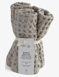 Big Waffle Wash Cloth (pack of 3 pcs) - Badrumstextilier|The Organic Company Discount