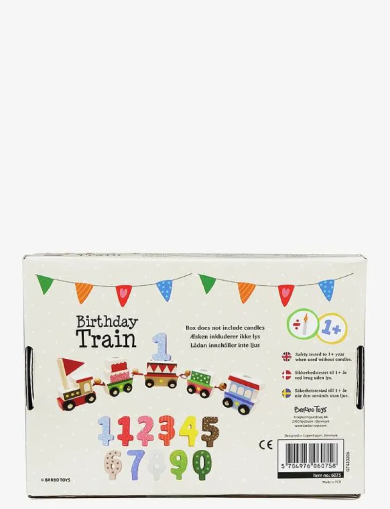 Birthday Train with Numbers - Dekorationsdetaljer|Barbo Toys Hot