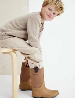 Bisgaard neo thermo - Höga gummistövlar CAMEL