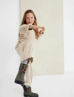 Bisgaard rain wool - Fodrade Gummistövlar GREEN Discount