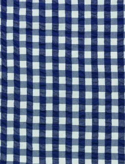 Juna Bæk&Bølge Påslakanset / 150x210 cm SE - Sängtextilier DARK BLUE/WHITE Online