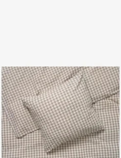 Juna Bæk&Bølge Påslakanset /björk 220x220 cm SE - Påslakanset GREY/BIRCH Hot