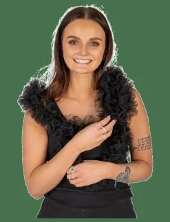 Joker BOA BLACK TULLE - Halsdukar MULTI COLOR