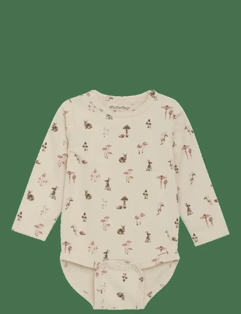 Body LS AOP - Långärmad bodysuit|Minymo Clearance