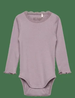 Huttelihut Body LS Rib - Långärmad bodysuit NIRVANA Sale