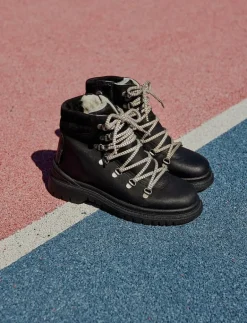 Boots - flat - with lace and zip - Vinterstövlar|ANGULUS Online