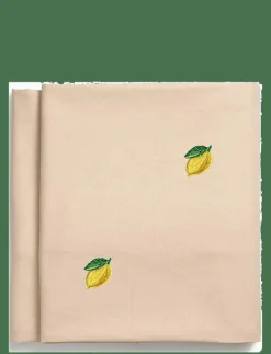 Midnatt Bordsduk Lemon - Dukar & löpare BEIGE