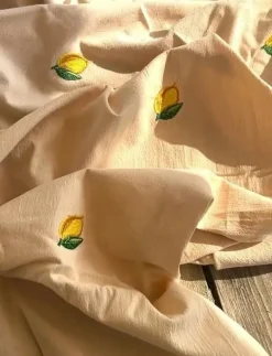 Midnatt Bordsduk Lemon - Dukar & löpare BEIGE