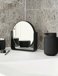 Zone Denmark Bordsspegel m 5x förstoring - Runda speglar UME BLACK Sale