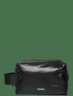 Björn Borg BORG GLOSSY RIPSTOP WASH BAG - Väskaccessoarer BLACK BEAUTY Online