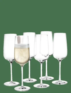 Bouquet Champagneglas 29 cl klar 6 st. - Champagneglas|Holmegaard Hot