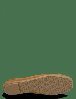 Mango Bow suede ballerina - Ballerinas MEDIUM BROWN