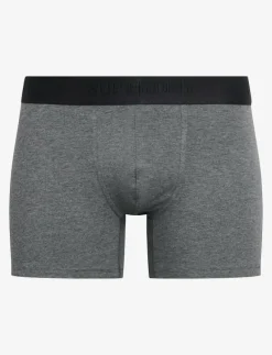 Superdry BOXER TRIPLE PACK - Boxershorts BLACK/CHARCOAL/GREY Clearance
