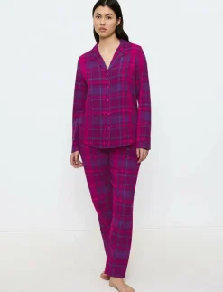 Triumph Boyfriend PW 01 X Checks - Pyjamas RED COMBINATION Discount